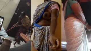 Kerala Bachelor Hostel Maid Aunty Watches Shaking My Dick
